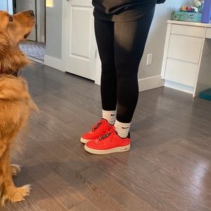 Custom Neon Pink Nike Air Force 1’s